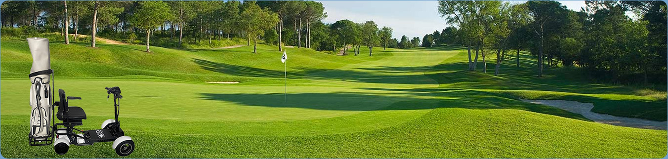 Sammenklappelig golfvogn